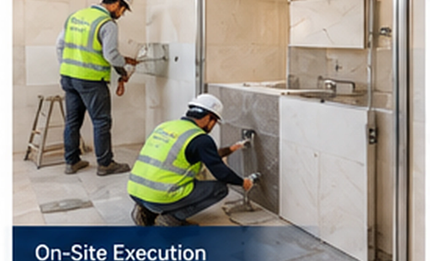 On-site execution