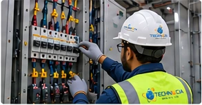 Electrical systems MEP work